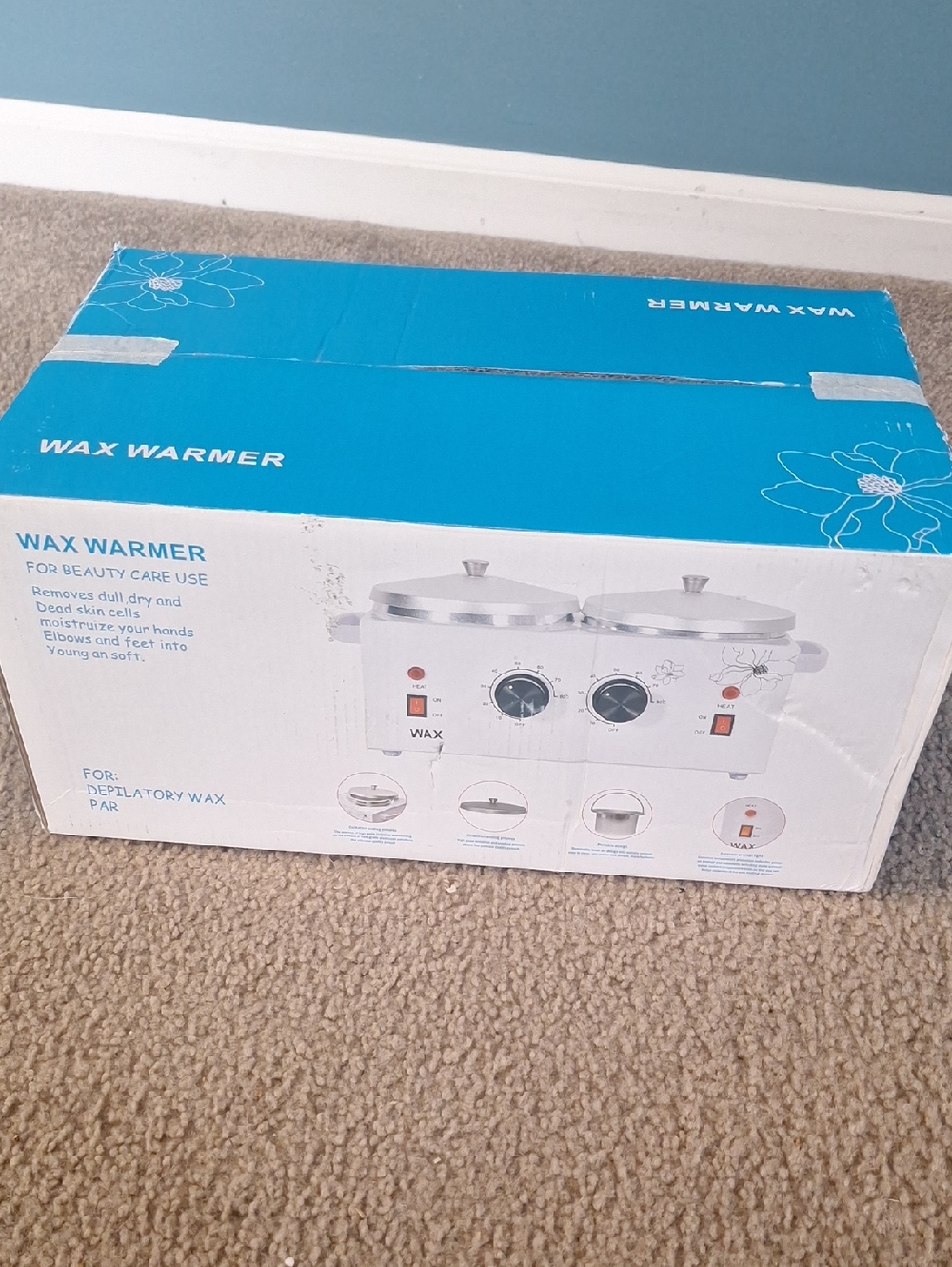 Double Pot Wax Warmer - Brand New